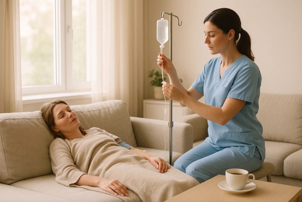 Капельница антистресс на дому в Москве