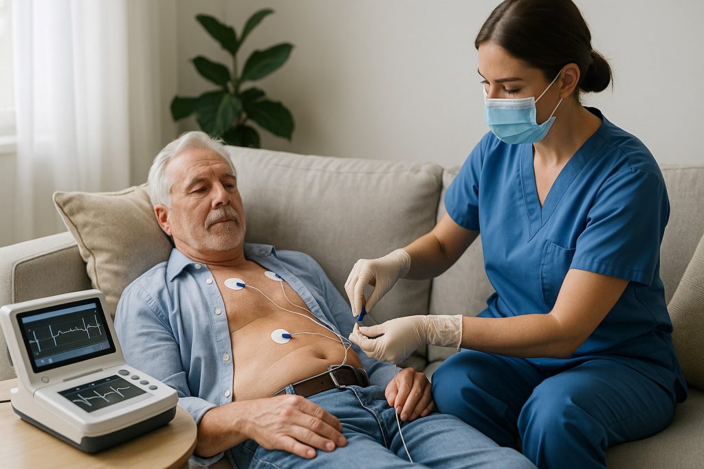 ЭКГ на дому профессиональная диагностика сердца