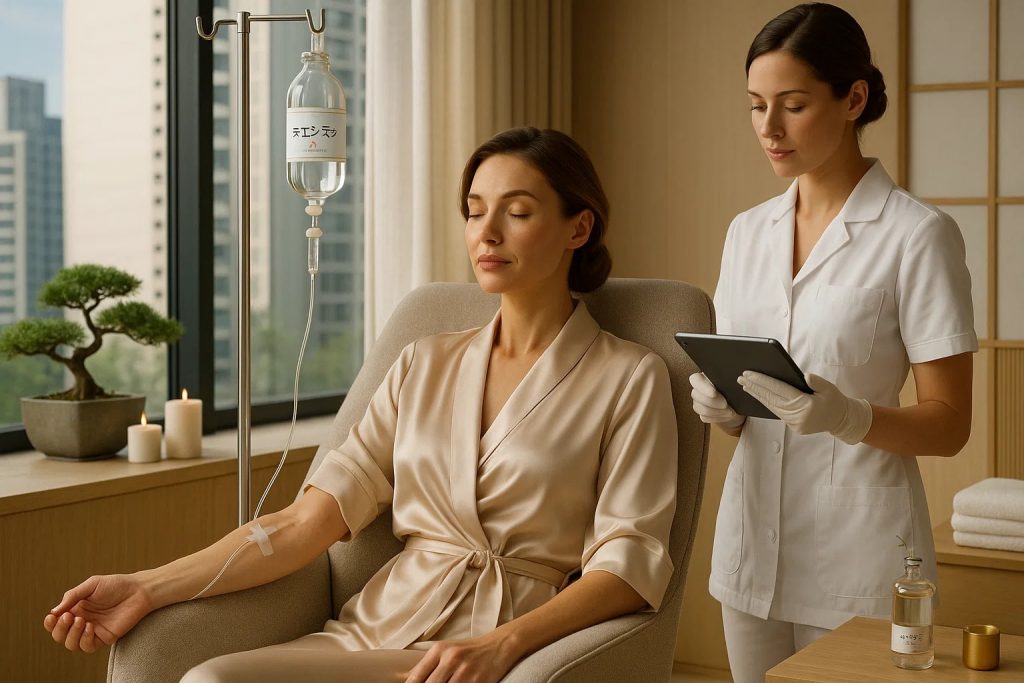 Капельница Лаеннек на дому японская терапия красоты и омоложения